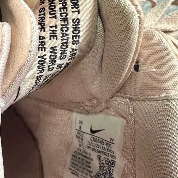 Nike Women's Air Force 1 in Light Pink - Picture 3 of 6